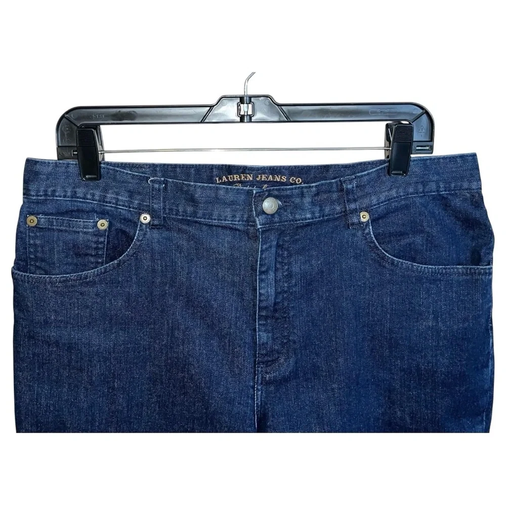 Lauren Jeans Co. Jean Shorts Women’s Size 12 Blue Ralph Lauren 34x13 - Picture 2 of 7
